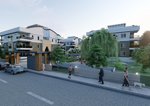 Просторные квартиры 3+1 в Алтынкале Дошемеальты 