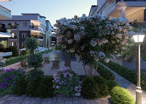 Просторные квартиры 3+1 в Алтынкале Дошемеальты 