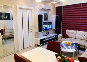 Двухкомнатная меблированная квартира с видом на море