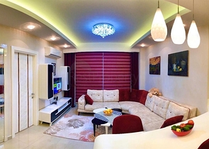 Двухкомнатная меблированная квартира с видом на море