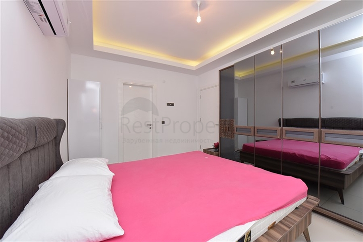 Квартира 2+1 с мебелью в районе Тосмур