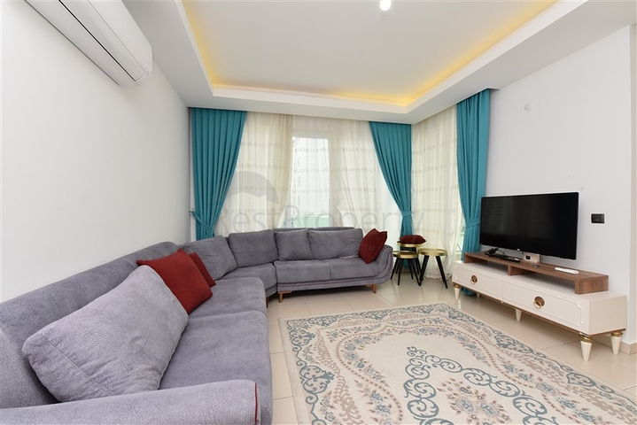 Квартира 2+1 с мебелью в районе Тосмур