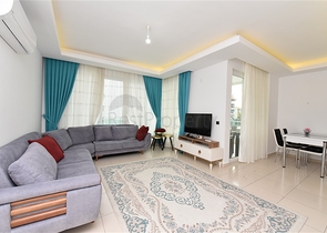 Квартира 2+1 с мебелью в районе Тосмур