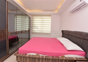 Квартира 2+1 с мебелью в районе Тосмур