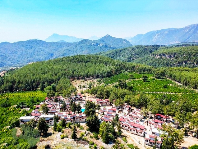 Вилла 2+1 в горах в Бейджике Кемере 