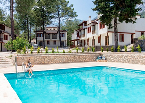 Вилла 2+1 в горах в Бейджике Кемере 