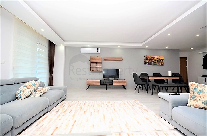 Просторный дуплекс 3+1 с отдельной кухней на берегу лазурного моря