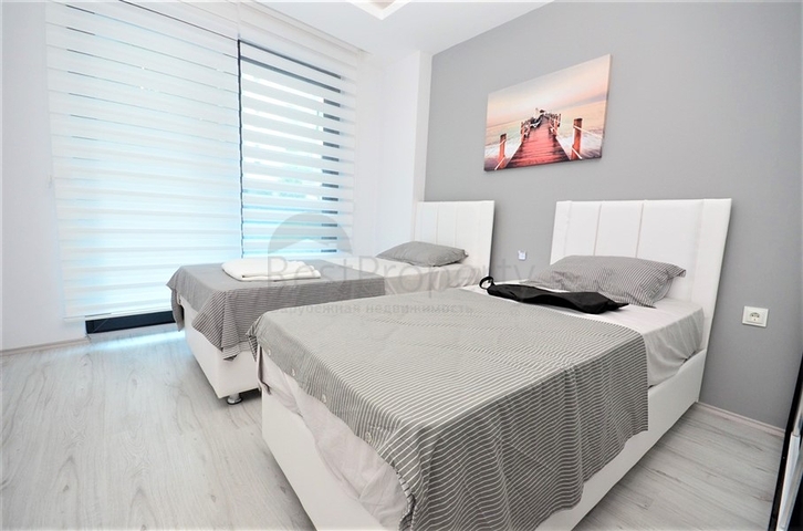 Просторный дуплекс 3+1 с отдельной кухней на берегу лазурного моря