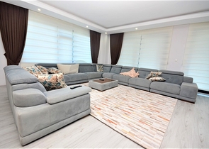 Просторный дуплекс 3+1 с отдельной кухней на берегу лазурного моря