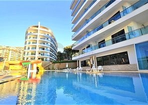 Просторный дуплекс 3+1 с отдельной кухней на берегу лазурного моря