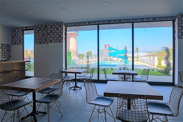 Квартира с видом на море в новом комплексе Махмутлара