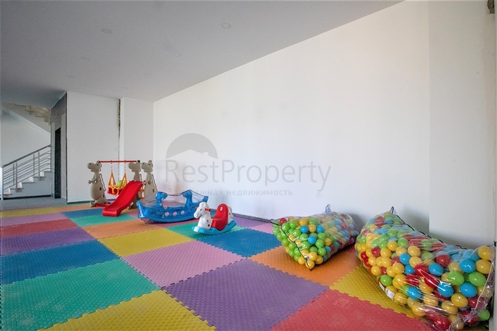 Квартира с видом на море в новом комплексе Махмутлара