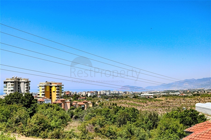 Квартира с видом на море в новом комплексе Махмутлара