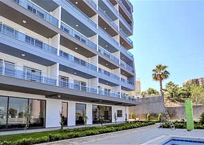 Квартира с видом на море в новом комплексе Махмутлара