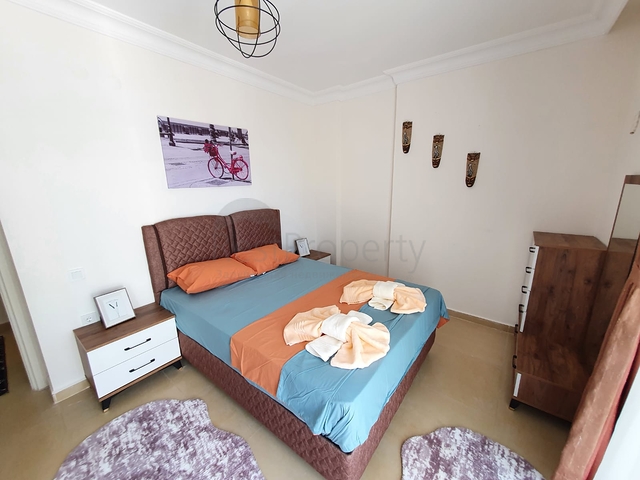 Меблированные апартаменты планировкой 2+1 в районе Махмутлар