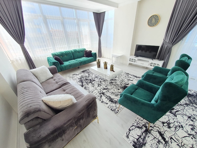 Меблированные апартаменты планировкой 2+1 в районе Махмутлар