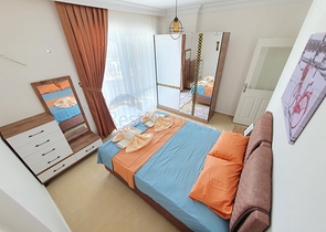 Меблированные апартаменты планировкой 2+1 в районе Махмутлар