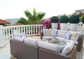 Уютная вилла 3+1 в центре Алании