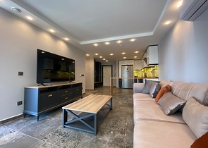 Трехкомнатная квартира в административном центре Алании. 