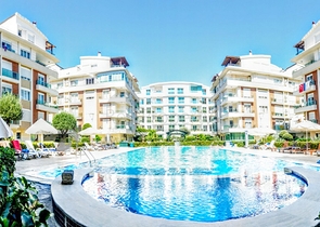 Двухкомнатная квартира с мебелью в Лимане Коньяалты