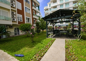 Двухкомнатная квартира с мебелью в Лимане Коньяалты