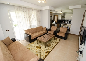 Двухкомнатная квартира с мебелью в Лимане Коньяалты