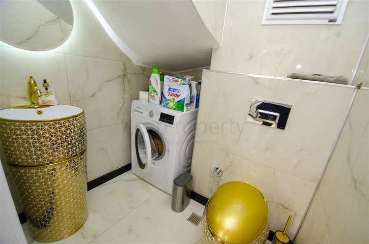 Элитный пентхаус 3+1 с мебелью в комплексе 600 м до моря