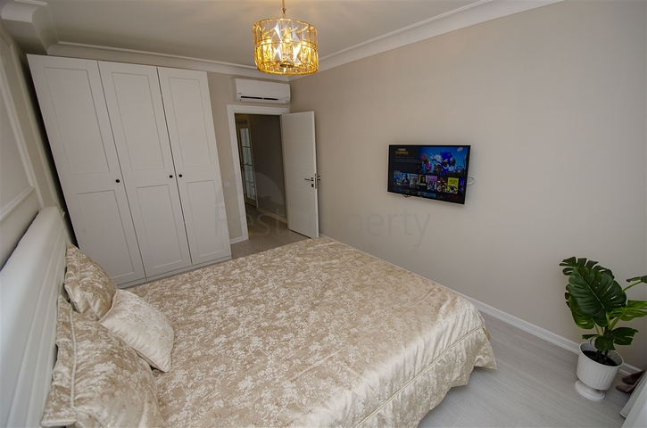 Элитный пентхаус 3+1 с мебелью в комплексе 600 м до моря