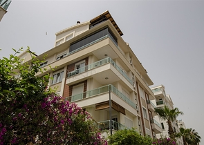 Элитный пентхаус 3+1 с мебелью в комплексе 600 м до моря