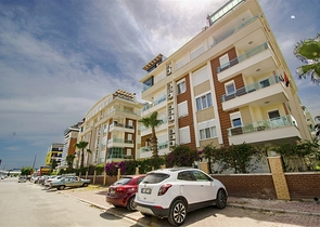 Элитный пентхаус 3+1 с мебелью в комплексе 600 м до моря