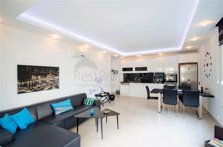 Меблированные апартаменты 2+1 в Оба