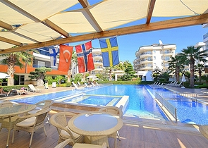 Меблированные апартаменты 2+1 в Оба