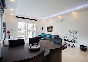 Меблированные апартаменты 2+1 в Оба