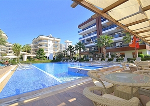 Меблированные апартаменты 2+1 в Оба