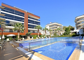 Меблированные апартаменты 2+1 в Оба