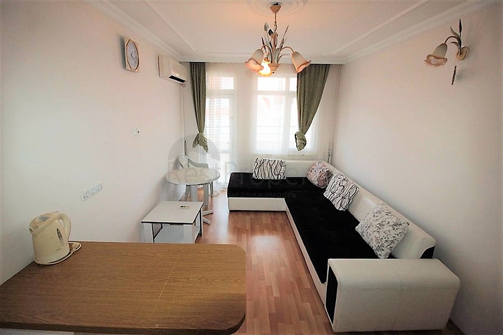 Меблированная квартира 1+1 в районе Оба по привлекательной цене