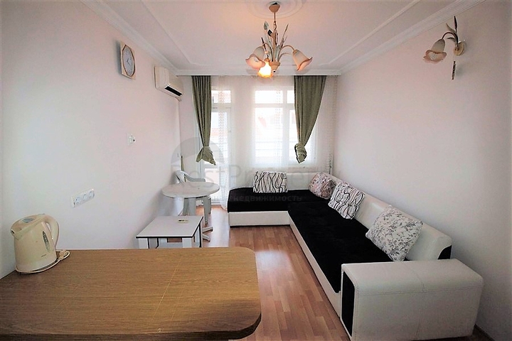 Меблированная квартира 1+1 в районе Оба по привлекательной цене