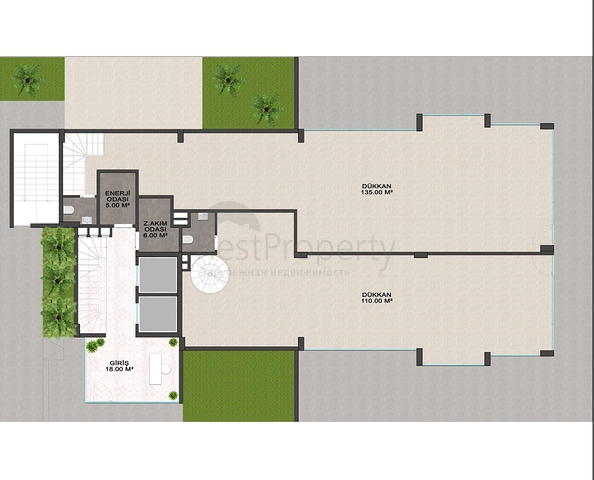 Новый комплекс в районе Каргыджак