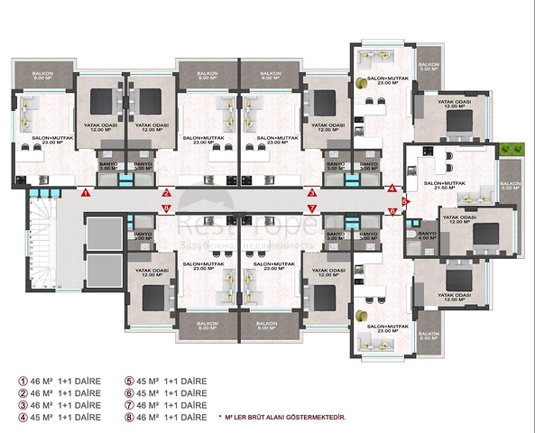 Новый комплекс в районе Каргыджак