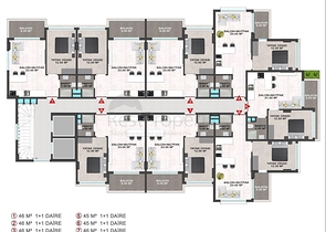 Новый комплекс в районе Каргыджак