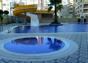 1+1 в Махмутларе с видом на море