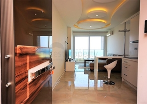 1+1 в Махмутларе с видом на море