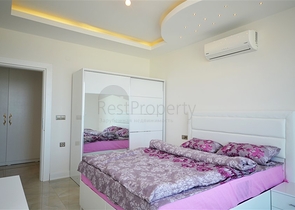 1+1 в Махмутларе с видом на море