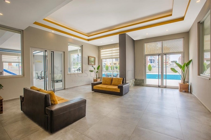 Просторная квартира 1+1 с мебелью в Махмутларе