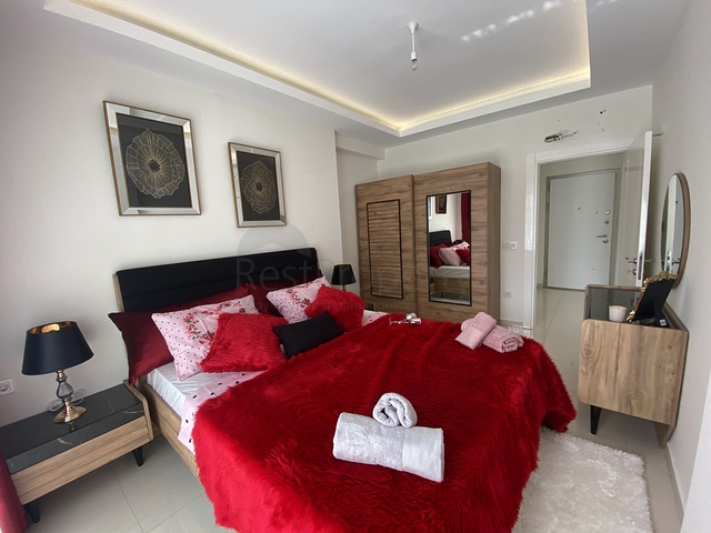 Просторная квартира 1+1 с мебелью в Махмутларе