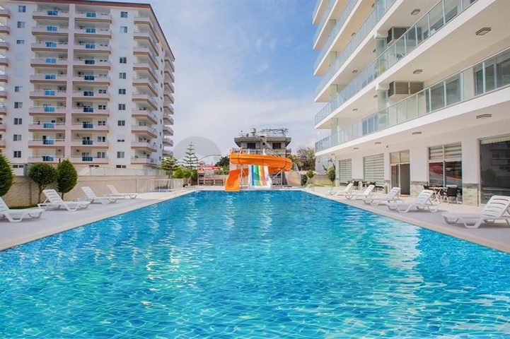 Просторная квартира 1+1 с мебелью в Махмутларе