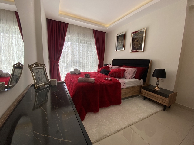 Просторная квартира 1+1 с мебелью в Махмутларе