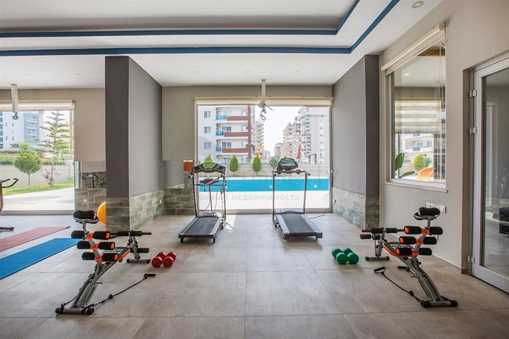 Просторная квартира 1+1 с мебелью в Махмутларе