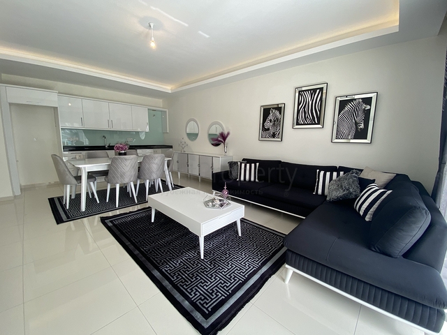 Просторная квартира 1+1 с мебелью в Махмутларе