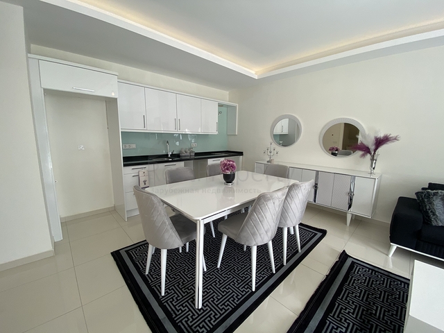 Просторная квартира 1+1 с мебелью в Махмутларе